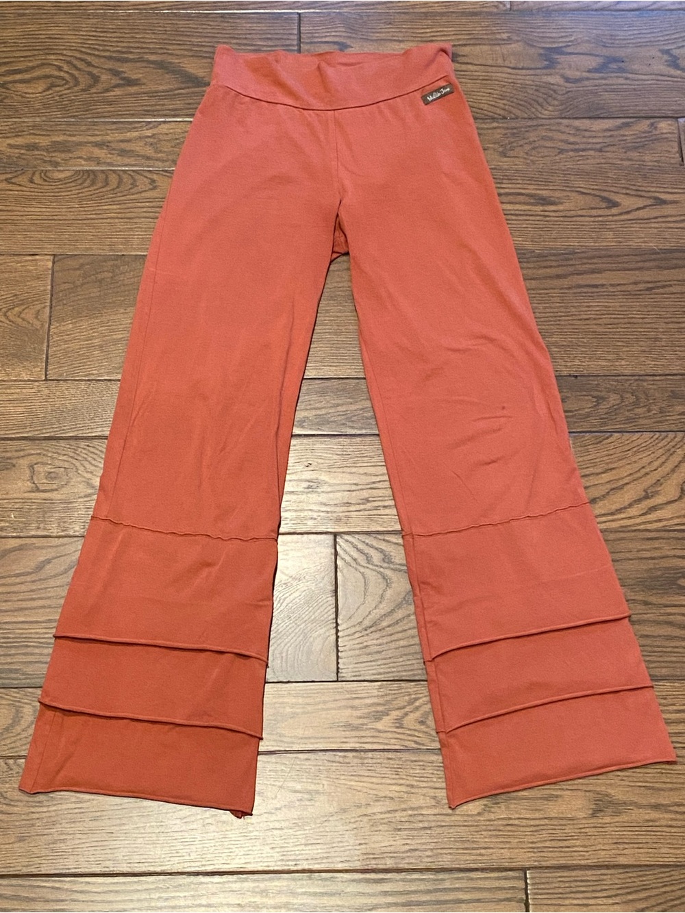 Matilda Jane Rust Tiered Flare Pants
